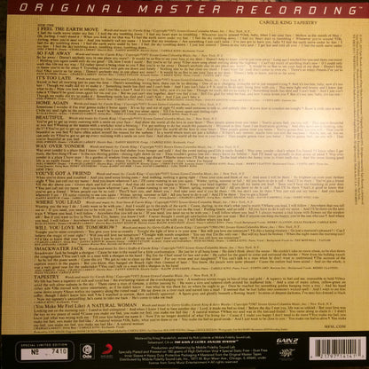 Carole King - Tapestry - (Original Master Recording) - (nuovo)