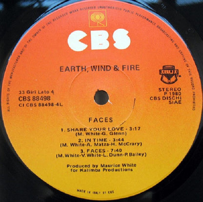 Earth, Wind & Fire - Faces