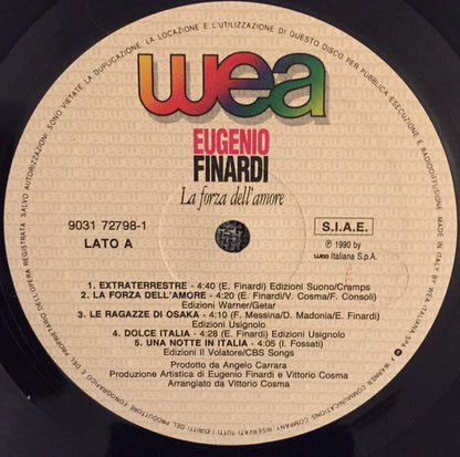 Eugenio Finardi - La Forza Dell'Amore