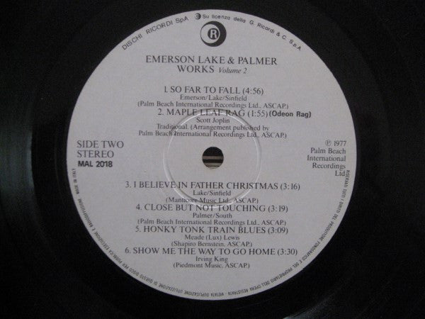 Emerson, Lake & Palmer - Works Volume 2