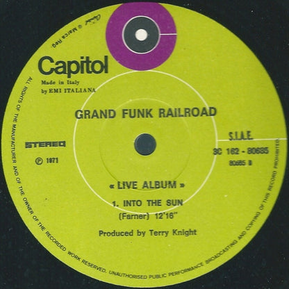 Grand Funk Railroad - Live Album