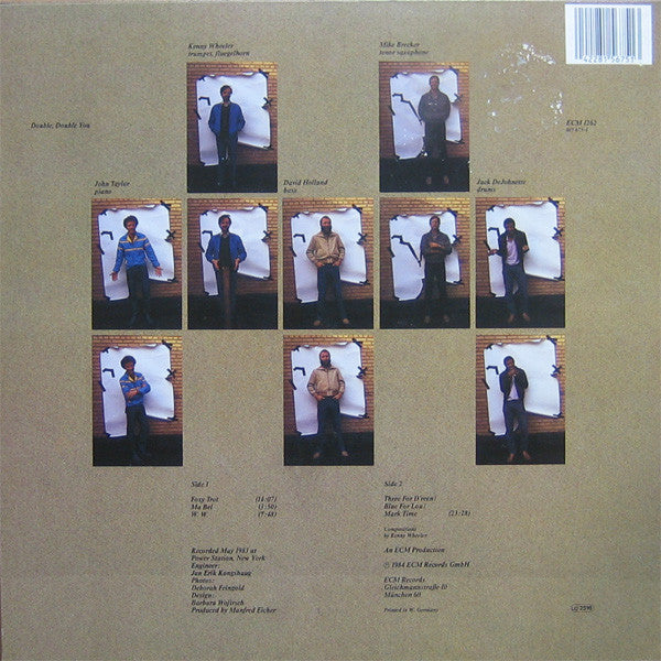 Kenny Wheeler, Mike Brecker, John Taylor, David Holland, Jack Dejohnette ‎– Double, Double You