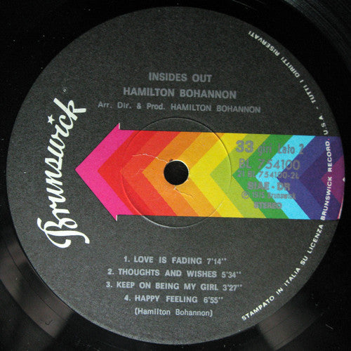 Hamilton Bohannon - Insides Out