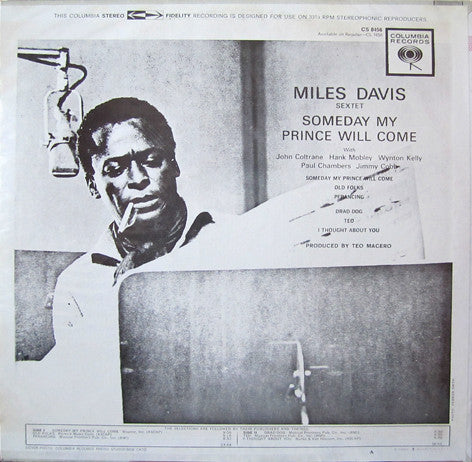 The Miles Davis Sextet - Someday My Prince Will Come