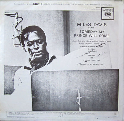 The Miles Davis Sextet - Someday My Prince Will Come