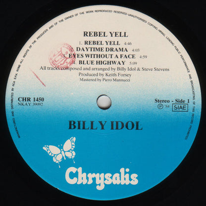 Billy Idol - Rebel Yell
