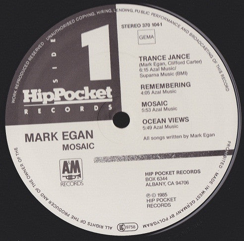 Mark Egan - Mosaic