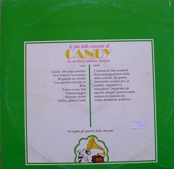 Le Più Belle Canzoni Di Candy (Da Ascoltare, Cantare, Suonare)