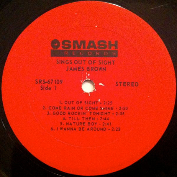 James Brown - Sings Out Of Sight