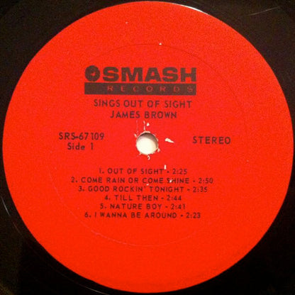 James Brown - Sings Out Of Sight
