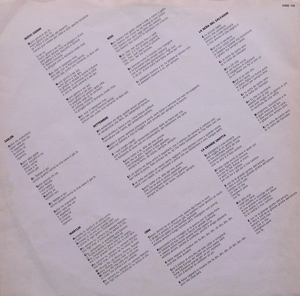 Alberto Fortis - La Grande Grotta