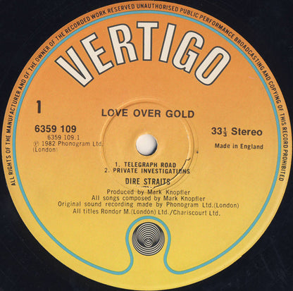 Dire Straits - Love Over Gold