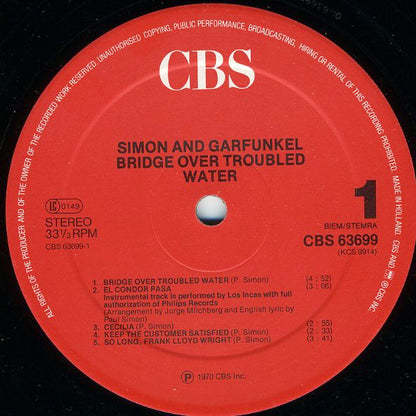 Simon & Garfunkel - Bridge Over Troubled Water