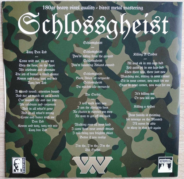 :wumpscut: - Schlossgheist