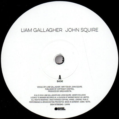 Liam Gallagher - Liam Gallagher John Squire
