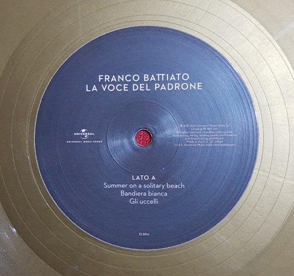 Franco Battiato - La Voce Del Padrone (40th Anniversary)