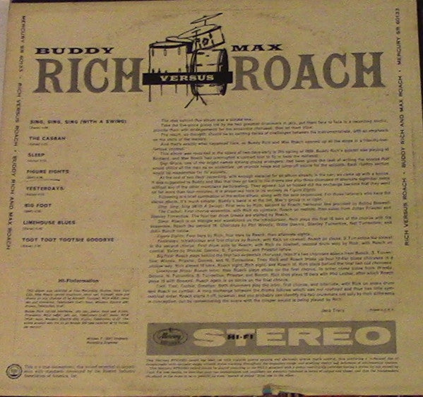 Buddy Rich - Rich Versus Roach