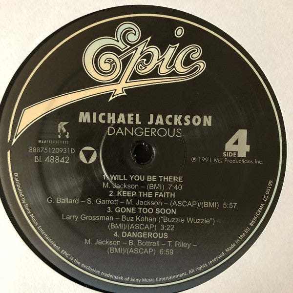 Michael Jackson - Dangerous (nuovo)