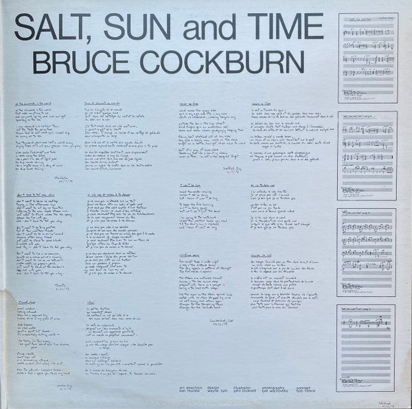 Bruce Cockburn - Salt, Sun And Time