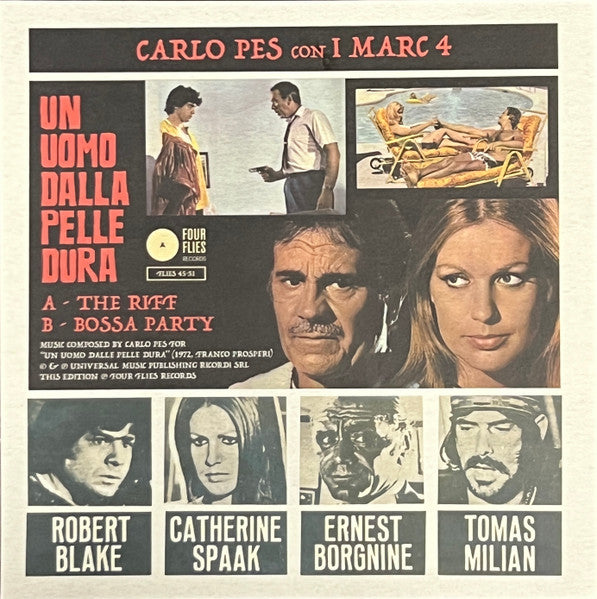 Carlo Pes - Un Uomo Dalla Pelle Dura (7")