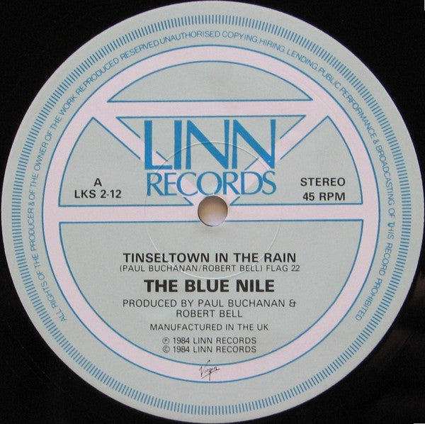 The Blue Nile - Tinseltown In The Rain