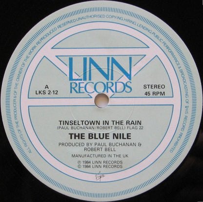 The Blue Nile - Tinseltown In The Rain