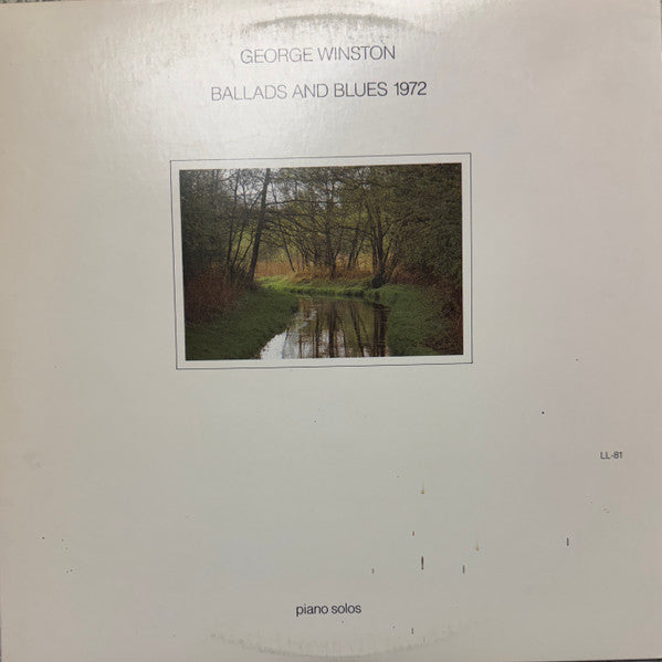 George Winston - Ballads And Blues 1972