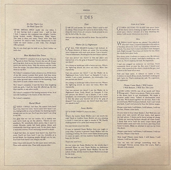 King Creosote - I Des - (nuovo)