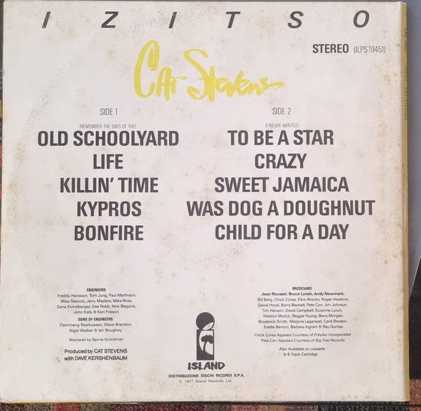 Cat Stevens - Izitso