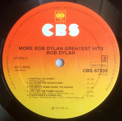 Bob Dylan - More Bob Dylan Greatest Hits