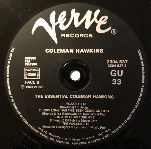 Coleman Hawkins - The Essential Coleman Hawkins