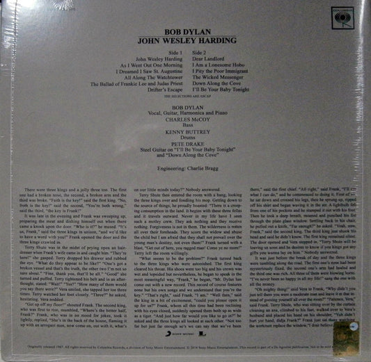 Bob Dylan - John Wesley Harding