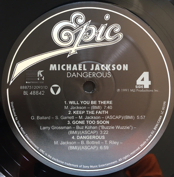 Michael Jackson - Dangerous (nuovo)