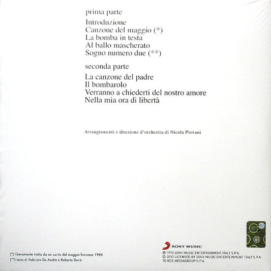 Fabrizio De André - Storia Di Un Impiegato