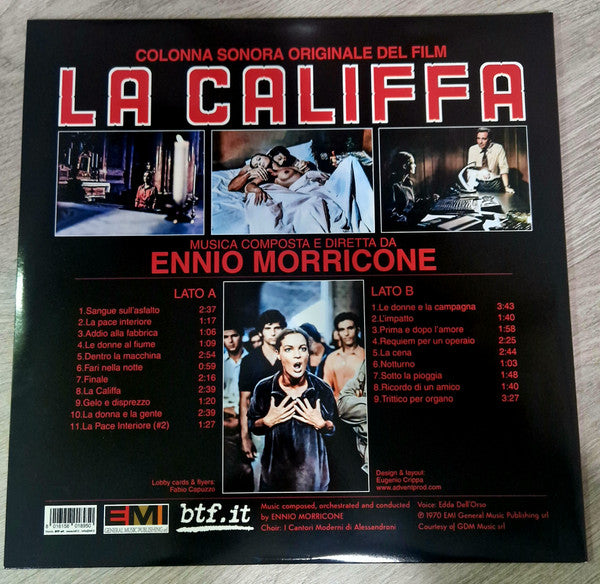 Ennio Morricone - La Califfa (Colonna Sonora Originale Del Film) (nuovo)