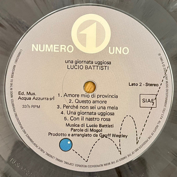 Lucio Battisti - Una Giornata Uggiosa (nuovo)