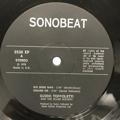 Guido Toffoletti's Blues Society - Straight Ahead