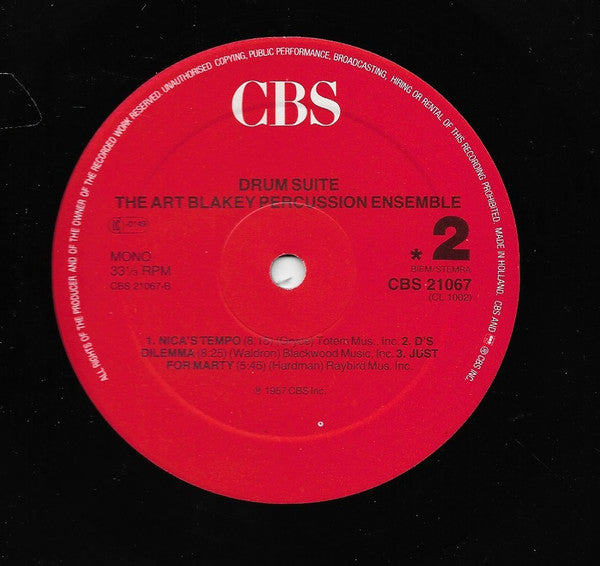 The Art Blakey Percussion Ensemble - Drum Suite