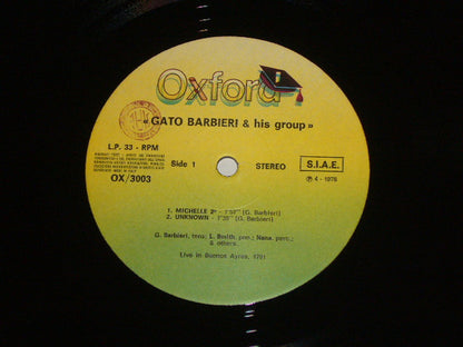 Gato Barbieri & His Group - Live In Buenos Ayres, 1971