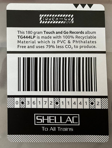 Shellac - To All Trains