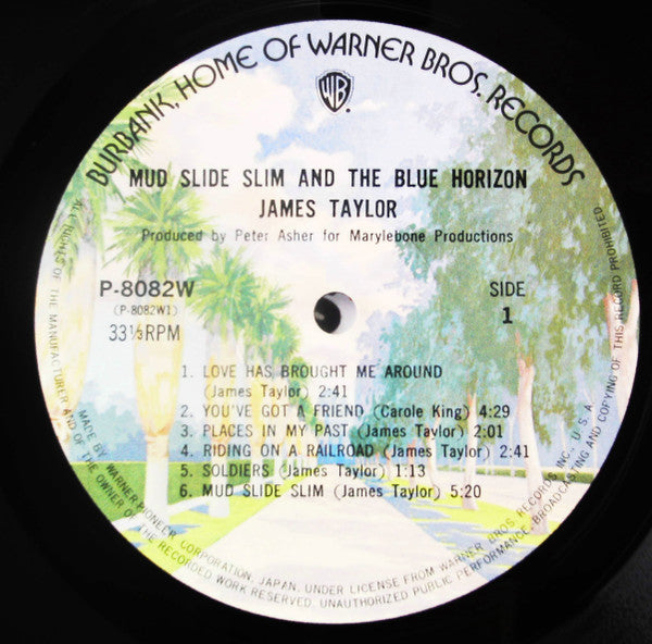 James Taylor - Mud Slide Slim And The Blue Horizon
