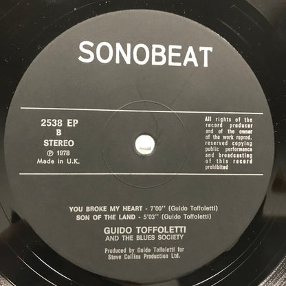 Guido Toffoletti's Blues Society - Straight Ahead