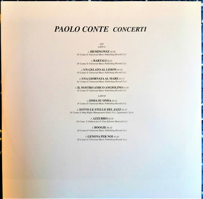 Paolo Conte - Concerti (nuovo)