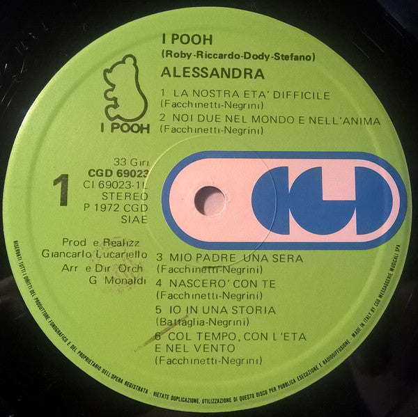 Pooh - Alessandra