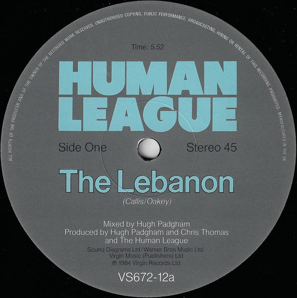 The Human League - The Lebanon