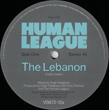 The Human League - The Lebanon