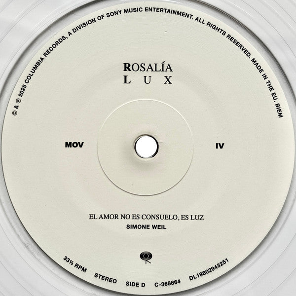 Rosalía - Lux