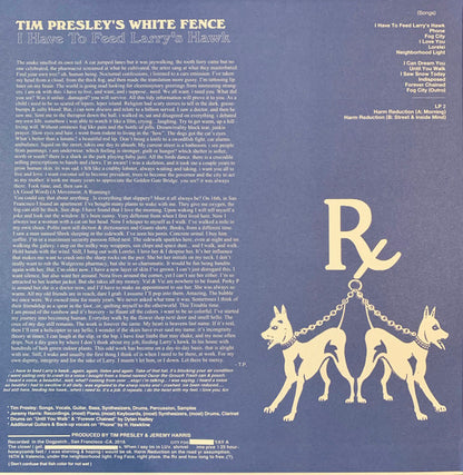 Tim Presley - I Have To Feed Larry's Hawk