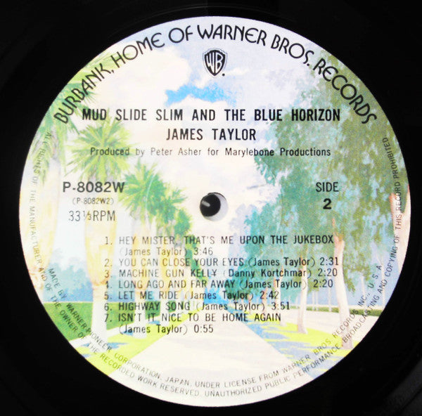 James Taylor - Mud Slide Slim And The Blue Horizon