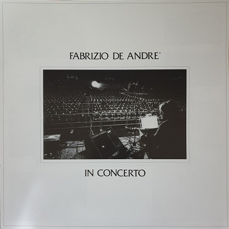 Fabrizio De André - In Concerto - Arrangiamenti PFM